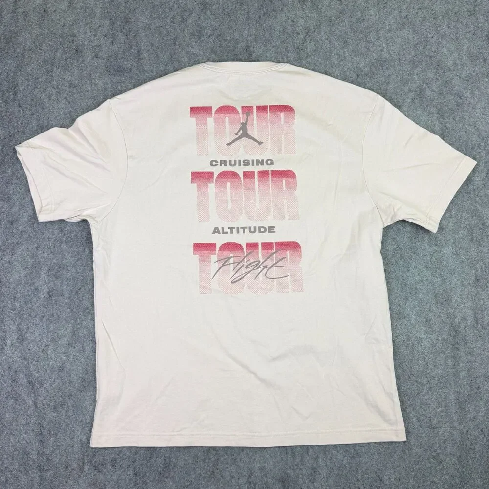 Jordan tee size questions